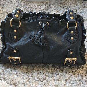 Elliott Lucca Elegant Black Leather Women's Bag